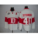 nhl detoit red wings #40 zetterberg white(winter classic)