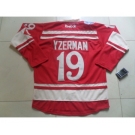 nhl jerseys deroit red wings #19 yzerman red[2014 winter classic]