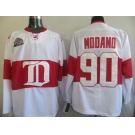 nhl jerseys deroit red wings #90 modano white (winter classic)