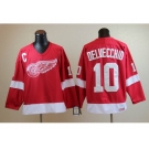 nhl jerseys detroit red wings #10 delvecchid ccm throwback red