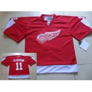 nhl jerseys detroit red wings #11 alfredsson red
