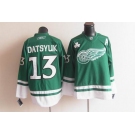 nhl jerseys detroit red wings #13 datsyuk green