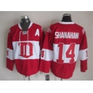 nhl jerseys detroit red wings #14 shanahan red[shanahan][patch A]