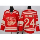 nhl jerseys detroit red wings #24 brunner red[2014 winter classic][brunner]