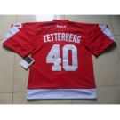 nhl jerseys detroit red wings #40 zetterberg red