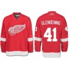 nhl jerseys detroit red wings #41 luke glendening red