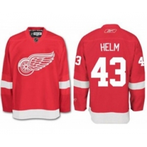 nhl jerseys detroit red wings #43 darren helm red