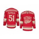 nhl jerseys detroit red wings #51 filppula red[2014 winter classic]