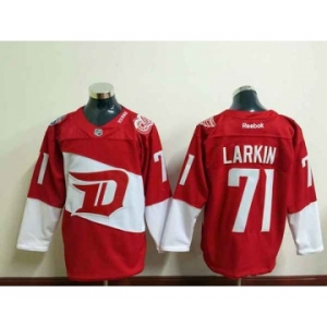 nhl jerseys detroit red wings #71 dylan larkin red[stadium]