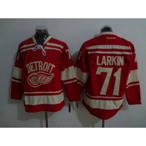 nhl jerseys detroit red wings #71 dylan larkin red[winter classic]