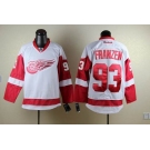 nhl jerseys detroit red wings #93 franzen white