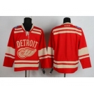 nhl jerseys detroit red wings blank red[2014 winter classic]