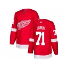 Youth Adidas Detroit Red Wings #71 Dylan Larkin Red Home Authentic Stitched NHL Jersey