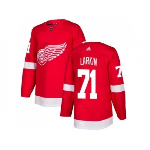 Youth Adidas Detroit Red Wings #71 Dylan Larkin Red Home Authentic Stitched NHL Jersey