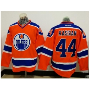 Edmonton Oilers #44 Zack Kassian Orange Alternate Stitched NHL Jersey