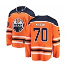 Edmonton Oilers #70 Ryan McLeod Authentic Orange Home Fanatics Branded Breakaway NHL Jersey