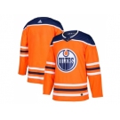 Men Adidas Edmonton Oilers Blank Orange Home Authentic Stitched NHL Jersey