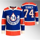 Men Edmonton Oilers #74 Stuart Skinner 2023 Royal Heritage Classic Primegreen Stitched Jersey