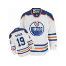 Men's Reebok Edmonton Oilers #19 Patrick Maroon Authentic White Away NHL Jersey