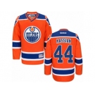 Men's Reebok Edmonton Oilers #44 Zack Kassian Authentic Orange Third NHL Jersey