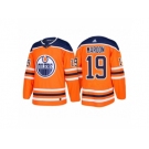 Men's adidas Patrick Maroon Edmonton Oilers #19 Orange 2018 New Season Team Home Jersey