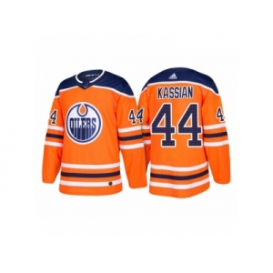 Men's adidas Zack Kassian Edmonton Oilers #44 Orange 2018 New Season Team Home Jersey