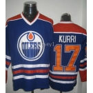 nhl edmonton oilers #17 kurri  lt.blue jerseys