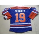 nhl jerseys edmonton oilers #19 schultz blue