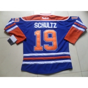 nhl jerseys edmonton oilers #19 schultz blue