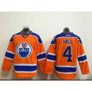 nhl jerseys edmonton oilers #4 hall orange