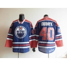 nhl jerseys edmonton oilers #40 dubnyk blue