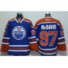 nhl jerseys edmonton oilers #97 mcdavid blue