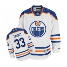 Women Reebok Edmonton Oilers #33 Cam Talbot Authentic White Away NHL Jersey