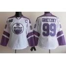 women nhl jerseys edmonton oilers #99 wayne gretzky white