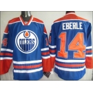 youth nhl edmonton oilers #14 eberle lt.blue