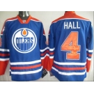 youth nhl edmonton oilers #4 hall lt.blue