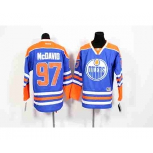 youth nhl jerseys edmonton oilers #97 mcdavid blue