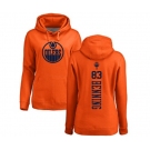 NHL Women Adidas Edmonton Oilers #83 Matt Benning Orange One Color Backer Pullover Hoodie