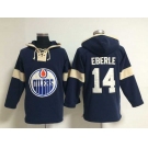 nhl jerseys edmonton oilers #14 eberle blue[pullover hooded sweatshirt]