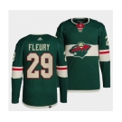 Men's Minnesota Wild #29 Marc-Andre Fleury Green Stitched Jersey