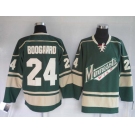 nhl jerseys minnesota wild 24# boogaard green