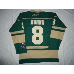 nhl jerseys minnesota wild 8# burns green