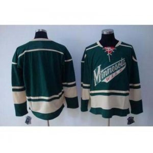 nhl jerseys minnesota wild blank green