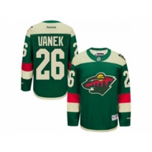 nhl jerseys minnesota wilds #26 vanek green[2016 Stadium]