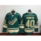 nhl jerseys minnesota wilds #40 dubnyk green