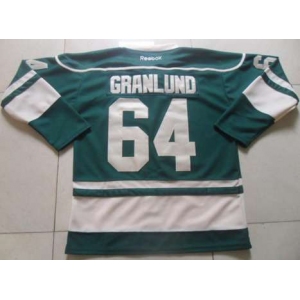 nhl jerseys minnesota wilds #64 granlund green