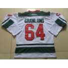 nhl jerseys minnesota wilds #64 granlund white