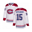 Adidas Montreal Canadiens #15 Jesperi Kotkaniemi Authentic White Away NHL Jersey