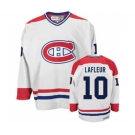 CCM Montreal Canadiens #10 Guy Lafleur Premier White CH Throwback NHL Jersey