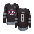 Men's Canadiens #8 Ben Chiarot Black 1917-2017 100th Anniversary Stitched Hockey Jersey